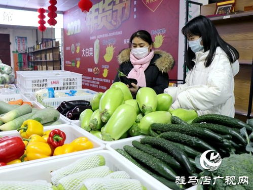 新春走基层 天中年货节开幕 低价好物汇聚